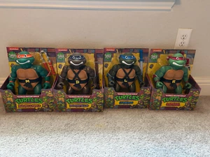 Teenage Mutant Ninja Turtles Giant 12" 1989 Reissue Playmates 4er Set komplett - Bild 1 von 6