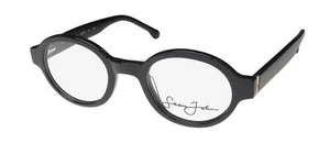 NEW SEAN JOHN 5142 EYEWEAR BLACK 001 FULL-RIM MENS 48-23-150 ROUND PLASTIC - Picture 1 of 8