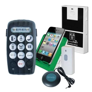 Sistema de notificación portátil Serene Innovations CentralAlert CA-380 con audio S - Imagen 1 de 1