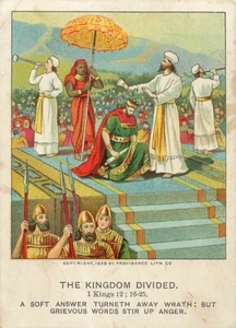 Lezioni di immagine cristiana Il regno diviso 1898 - Foto 1 di 2