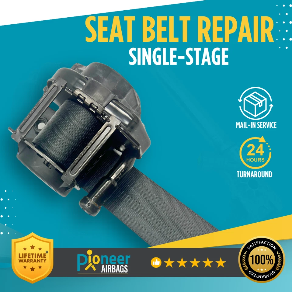 FOR All FORD ESCORT SEAT BELT REPAIR SINGLE-STAGE OEM FIX REBUILD RESTORE 24HRS! - Image 1 of 4