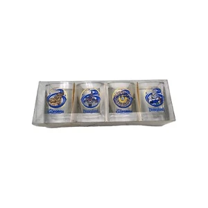 Vintage Disneyland Resort Shot Glass Collectibles, Set Of 4 - Picture 1 of 8
