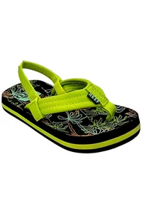 Reef Boy's Ahi Slingback Sandal Neon Palm - Picture 1 of 3
