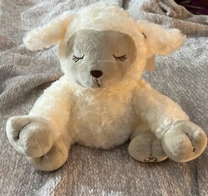 Plush Lamb Baby Swaddle Me Mommies Melodies  Sleep Aid Cry 10” not tested - Picture 1 of 6