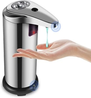 Distributeur de savon automatique, distributeur de désinfectant pour les mains  - Photo 1/4