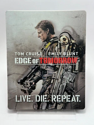 Edge of Tomorrow Limited Edition 3D + Blu-ray SteelBook Tom Cruise Emily Blunt - Image 1 of 4