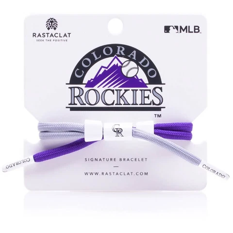 Rastaclat Colorado Rockies Signature Outfield Bracelet Cover