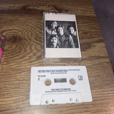 The Best of Bread Cassette 1973 Elektra TC5 108, Columbia House - Image 1 of 3