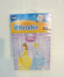 Vtech V.Reader Disney Princess A Gift from the Heart & Belle's Special Treat S55 - Picture 1 of 3