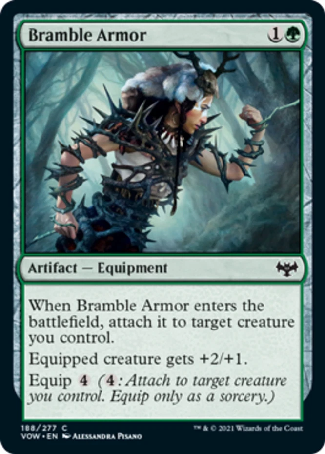 Innistrad: Crimson Vow - Bramble Armor - Foil - Image 1 of 1