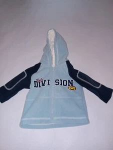 Sonoma Boys Hoodie 0-3 Months Blue Zip Up - Picture 1 of 4