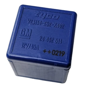 GM 24432614 Relais Arbeitstrom Arbeitsrelais Steuerrelais Kontrolle Modul 12V - Picture 1 of 4