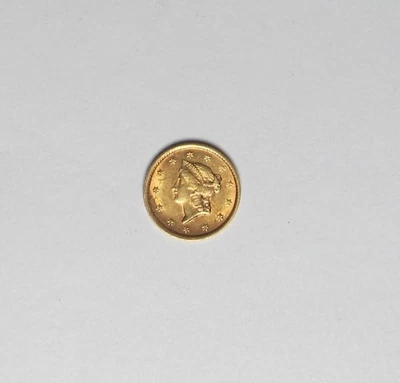 1854 U.S. One Dollar * Gold * Liberty Head * High Grade Type 1 * No Reserve - Image 1 of 2