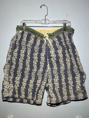 Tommy Hilfiger Jeans Mens Sz XL Floral Beachwear Cargo Board Shorts VTG 90s - Image 1 of 4