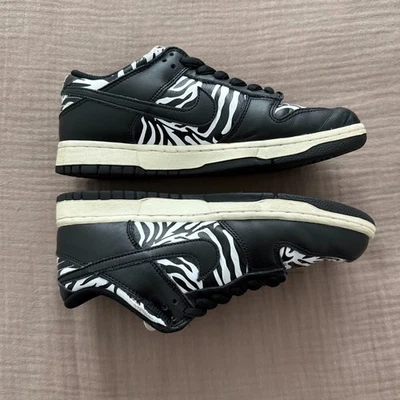Nike Quartersnacks x Dunk SB Low Little Debbie’s Zebra Cakes - Mens Size 6  - Image 1 of 4