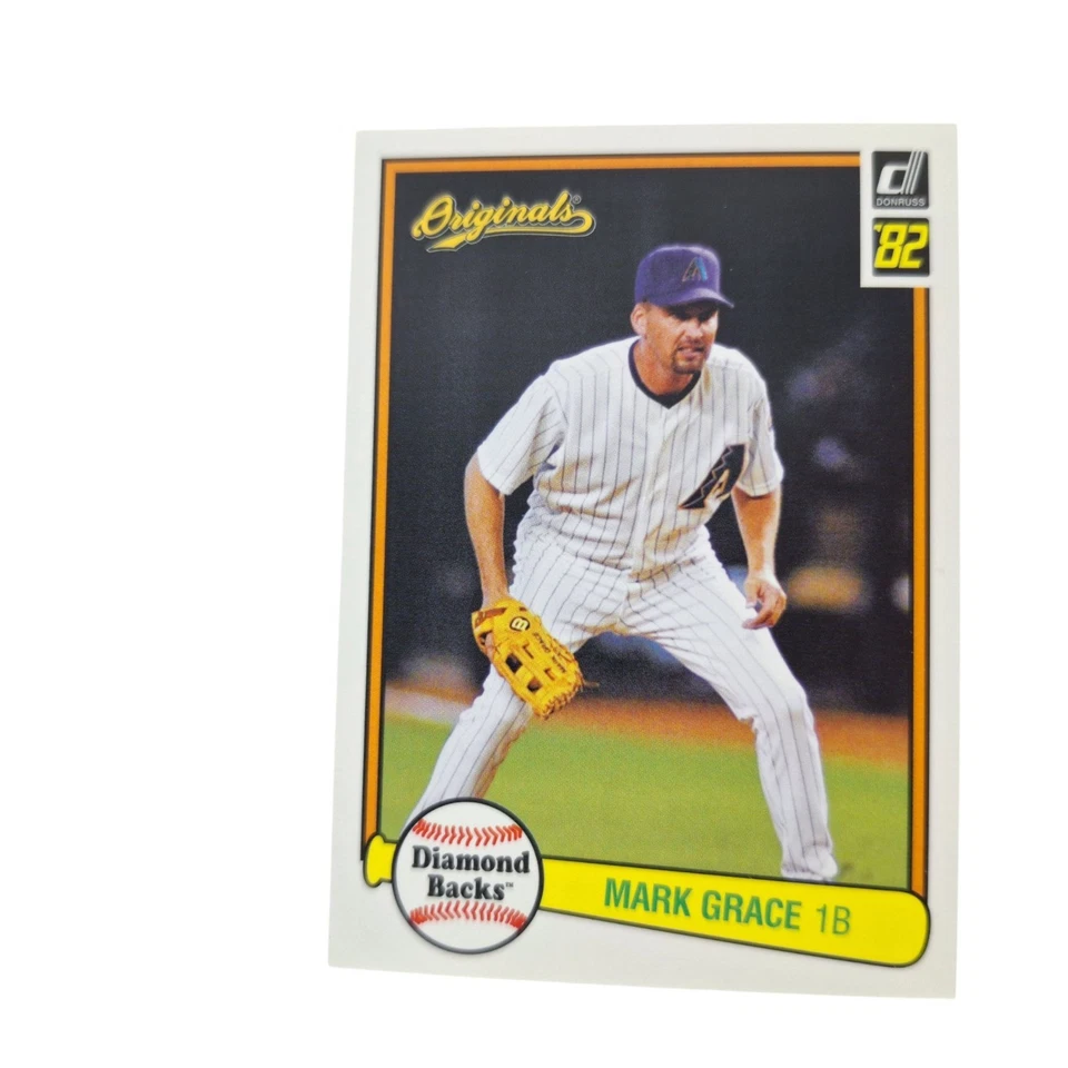 2002 Donruss Originals Mark Grace #26 Arizona Diamondbacks MLB Baseball Card - Image 1 of 2