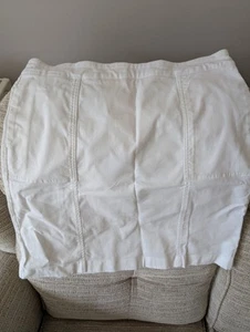 Boden Ladies White Skirt Size 12L - Picture 1 of 10