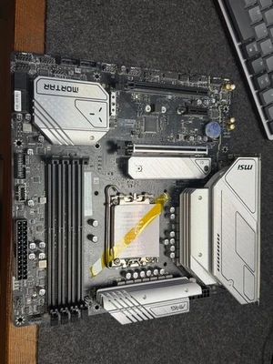 MSI MAG B660M MORTAR WIFI DDR4 LGA 1700 MicroATX Intel Motherboard - Image 1 of 4