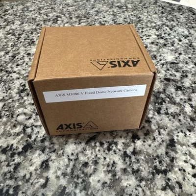 AXIS M3086-V Camera - Dome Security Camera 4MP - 02374-001 - White - Image 1 of 4