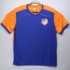 FC Cincinnati MLS Soccer Jersey Mens Size 2XL Shirt Blue Orange Short Sleeve - Picture 1 of 6