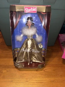 Muñeca Barbie Pelirroja Vintage Vals Dorado Mattel Edición Especial 1998 (23220) NUEVA - Imagen 1 de 4