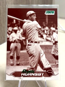 2024 Topps Stadium Club Rogers Hornsby Sepia #242 Cardinals - Bild 1 von 2