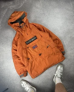 Napapijri Voyage Cordura Teflon High Tech Anorak Skidoo Alaska Men’s Size XL - Picture 1 of 24