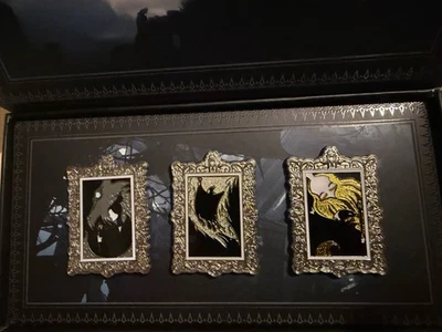 Disney Pin Acción en Vivo Maléfica 3 Pin Caja Set Edición Limitada 300 Foto 1 de 4