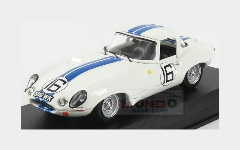 1:43 Best Jaguar E-Type 3.8L #16 Le Mans 1963 R.Salvadori P.Richards BE9205-2 Mo - Immagine 1 di 2