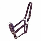 Performers First Choice Brown Pro Nylon Training Halter Pony Sized 52-135