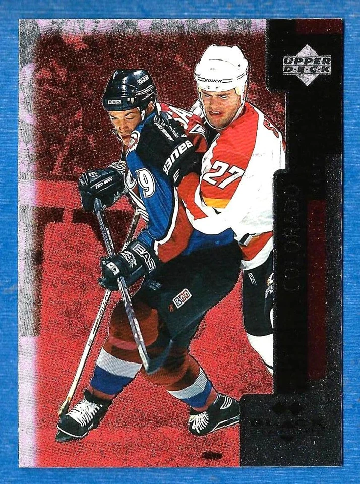 1997-98 Black Diamond Double Diamond JOE SAKIC (ex-mt) Colorado Avalanche - Image 1 of 1