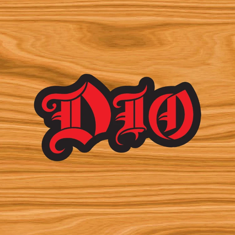 Ronnie James Dio 5" pulgadas vinilo computadora portátil monopatín ventana parachoques pegatina Foto 1 de 1