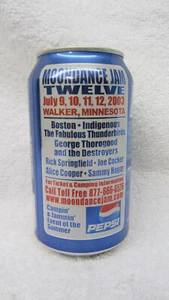 Vintage Pepsi Moondance Jam 12 Walker MN Werbeartikel 12 Unzen LEERE DOSE 2003 - Bild 1 von 3