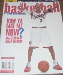 Beckett Basketball Card Monthly, May 2001 #130 Allen iverson +25 Sports Cards - Imagen 1 de 2