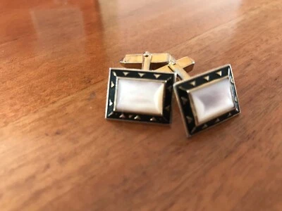 Manschettenknöpfe Perlmutt - Bild 1 von 4