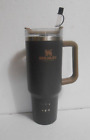 Stanley Adventure Tumbler 40 oz Charcoal Grey Gray With Straw - Scratches -