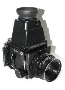 Mamiya RB67 Pro Film Camera Sekor C 127mm f3.8 Lens 120 w/Graphic Back. - Picture 1 of 7