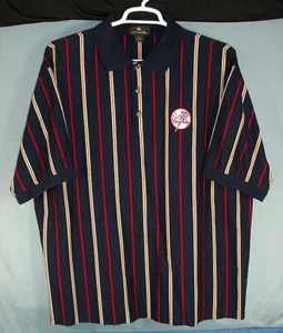 Antigua New York Yankees Herren Baseball Polo Style Shirt 100% Baumwolle Gr. XXL/XXXL - Bild 1 von 10