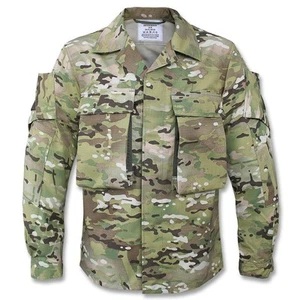 CAMISA DE COMBATE OPERACIONAL MULTICAM 211 RIPSTOP LEO KOHLER VESTIDO CAMPO DE BATALLA - Imagen 1 de 4