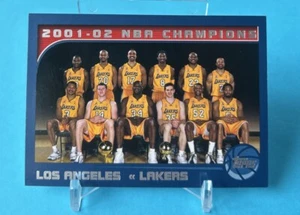 LOS ANGELES LAKERS NBA Champions 2002-03 Topps Basketball # 184 NM - MT - Picture 1 of 2
