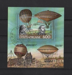 Bloque 256 A África Central Montgolfiere 1983 - Imagen 1 de 1