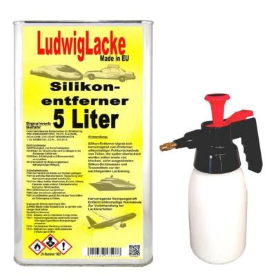 Silikonentferner 5 LITER  normal  FÜR AUTOLACK Lackierer & Zerstäuber - Bild 1 von 2