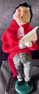 Byers Choice The Carolers Grandfather In Red 126R #36 of 100 Signed & Dated 1996 - Picture 1 of 10