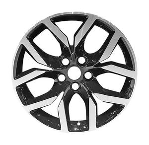 19x8.5 10 Spoke Used Aluminum Wheel Machined and Painted Black 20963712 - Picture 1 of 1