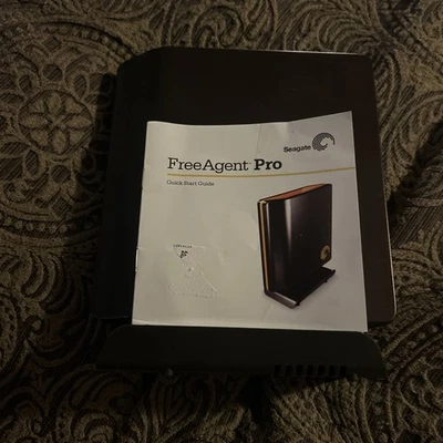 Seagate FreeAgent Pro 1TB External Hard Drive 🖥️ USB 2.0/eSATA – Brown – Tested - Image 1 of 4