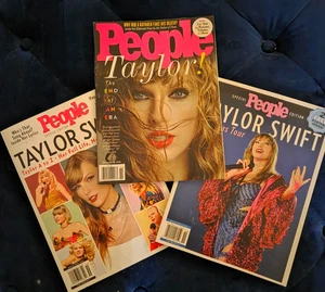 Taylor Swift People Magazine 3 mag Bundle. The Eras Tour, A to Z, & TAYLOR! NEW! - Picture 1 of 10