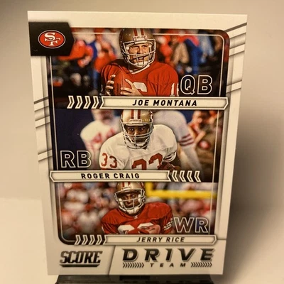Pontuação 2017 - Drive Team Joe Montana, Jerry Rice, Roger Craig #17 - Imagem 1 de 2