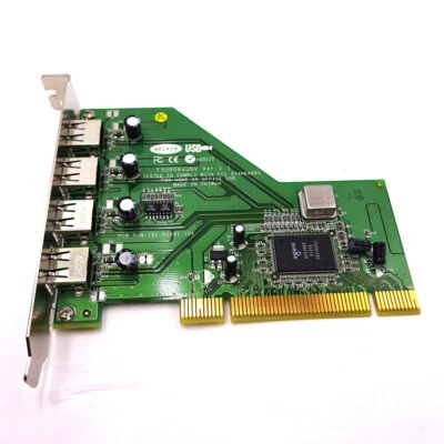 4 Port USB PCI Card F5U006X-UNV Belkin Ver 1.1 F5U006UNV *New* - Image 1 of 2