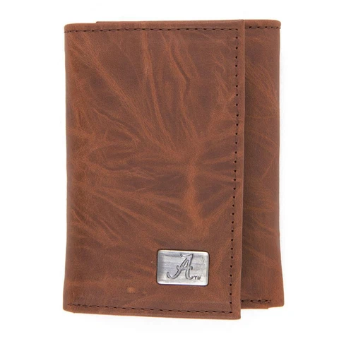 Alabama Crimson Tide Bama Wallet Trifold Leather Wallet Cover