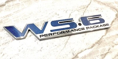 1999 庞蒂亚克 Firebird Trans AM 30 周年蓝色 WS6 徽章 — 第 1/2 张图片